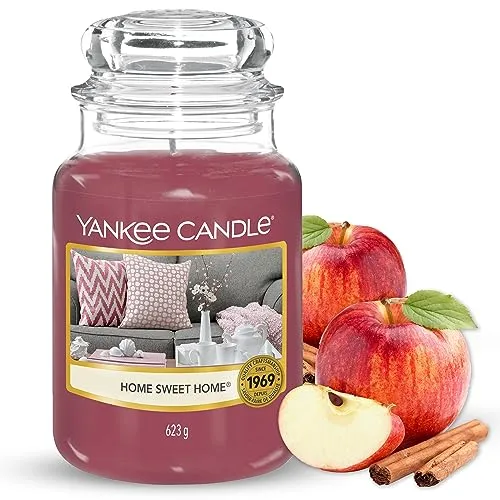 Yankee Candle Candela profumata in giara grande | Home Sweet Home | Durata Fino a 150 Ore