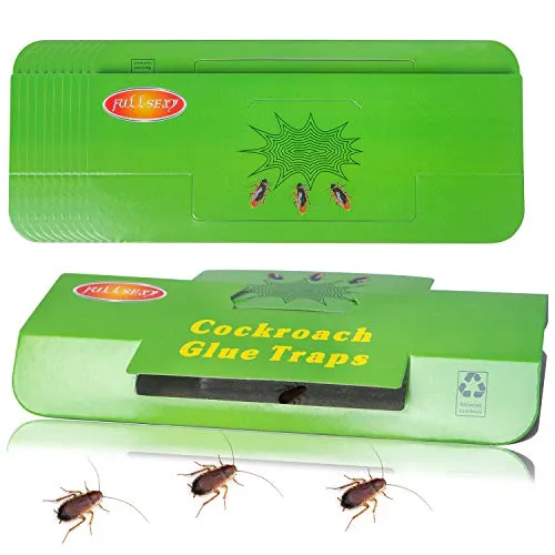 Fullsexy 20pezzi Trappola per Scarafaggi | Anti Blatte | Scarafaggi Disinfestazione | Trappole Appiccicosa per Cibo e Tarme Armadio e Cucina