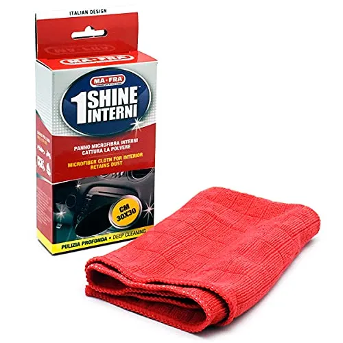 Ma-Fra, 1Shine Interni, Panno in Microfibra per Interni, 30x30cm