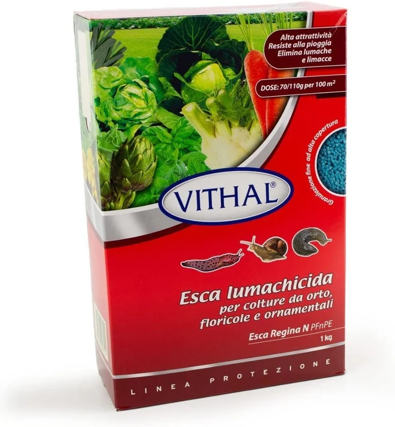 Vithal Lumachicida Esca Lumaca chiocciole 1Kg