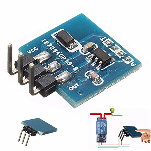 ILS - TTP223B Modulo Interruttore a Sfioramento Touch Switch Sensore 5 PEZZI