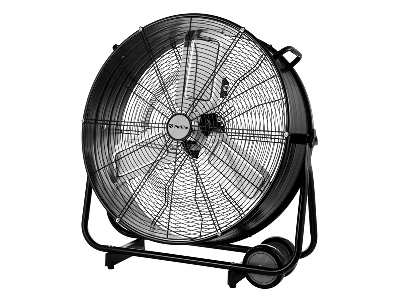Ventilatore industriale da pavimento 250W con pale in alluminio