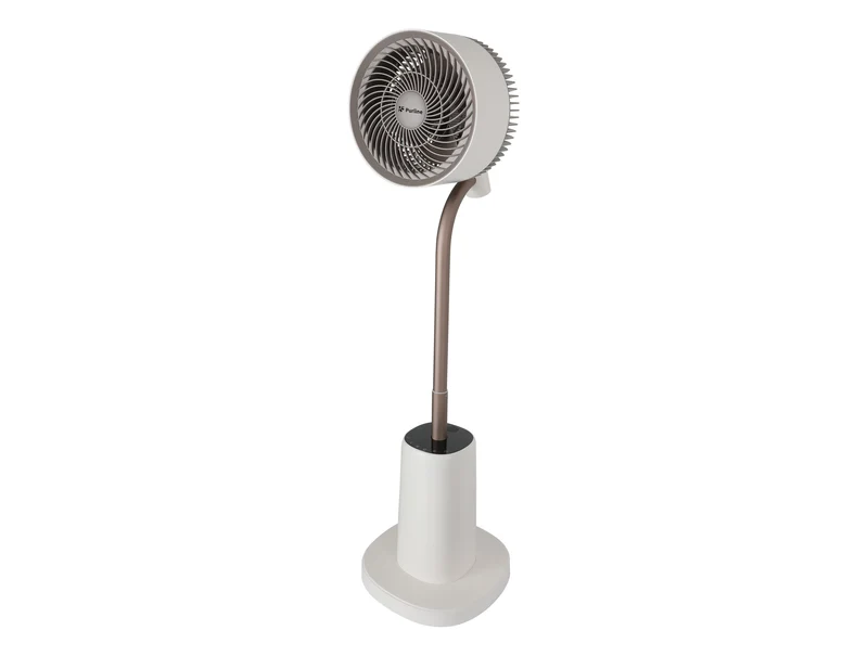 Ventilatore da pavimento CC con luce ambiente
