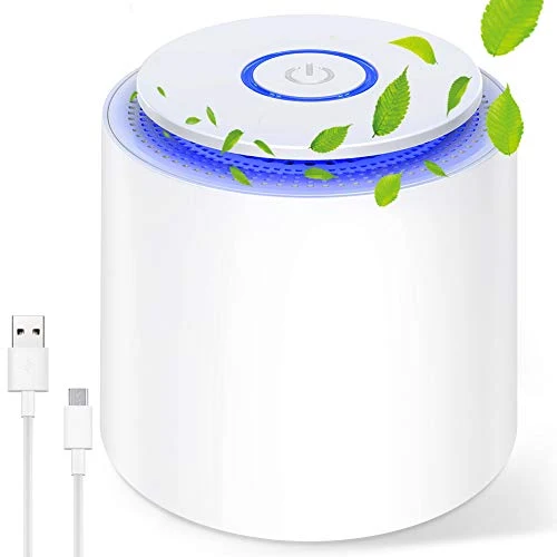 Purificatore d'aria con Filtro HEPA, 3IN1 100% Bianco