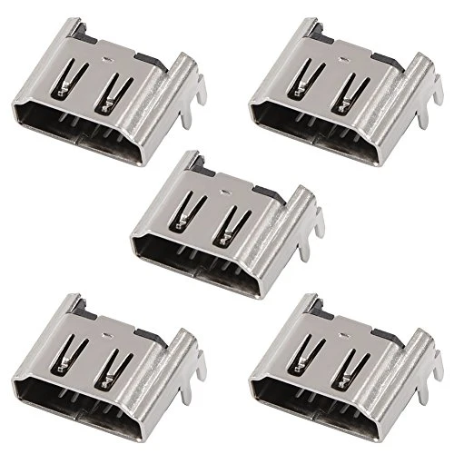 VBESTLIFE 5Pcs Presa HDMI Connettore Interfaccia Sostituzione Porta...