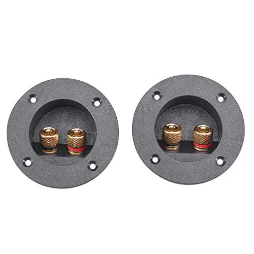 Foxnovo 2PCS DIY Home auto stereo altoparlanti a vie box terminal binding...