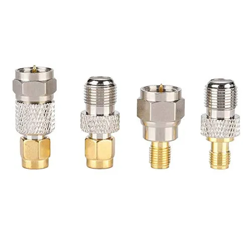 Connettore Antenna Portatile In Ottone Da 4 Pezzi, Adattatore Convertitore...
