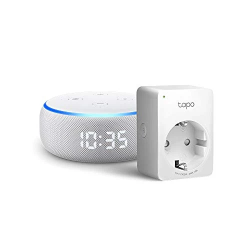Echo Dot (3ª generazione) - Altoparlante intelligente con orologio e Alexa +...