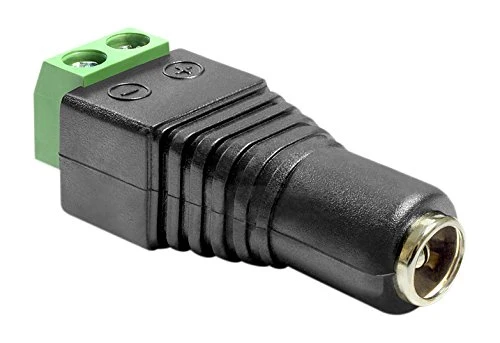 DeLOCK 65485 Cavo di interfaccia DC 5,5 x 2,5 mm Buchse > Terminalblock 2 Pin