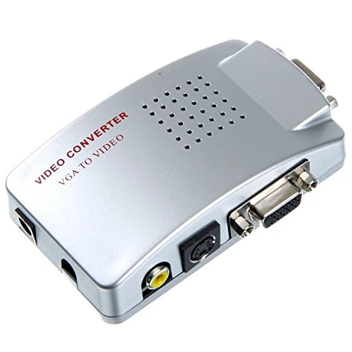 tempo di saldi Convertitore adattatore video da vga a av, rca,s-video per...