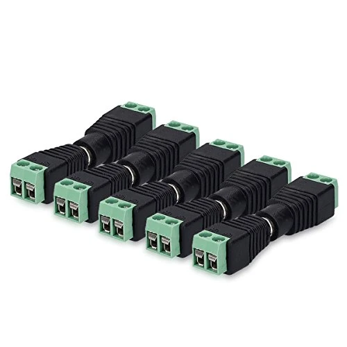 kwmobile set 5x adattatore RCA - sdoppiatore con attacco cinch - presa a 2...