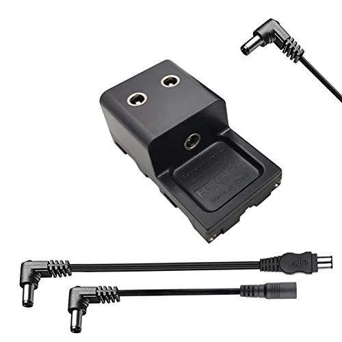 NP-F970 F960 F750 F550 Distributore di Alimentazione, Adattatore Batteria...