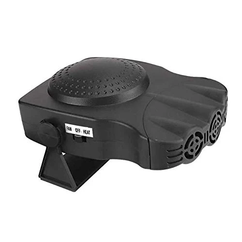 Wissec 12V Allestimenti Interni Riscaldamento Portatile per Auto Ventola Nero