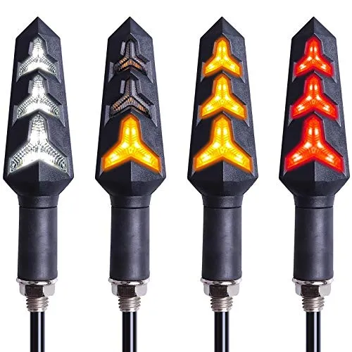 [Nuova versione] Kinstecks 4PCS Indicatori di moto direzione...