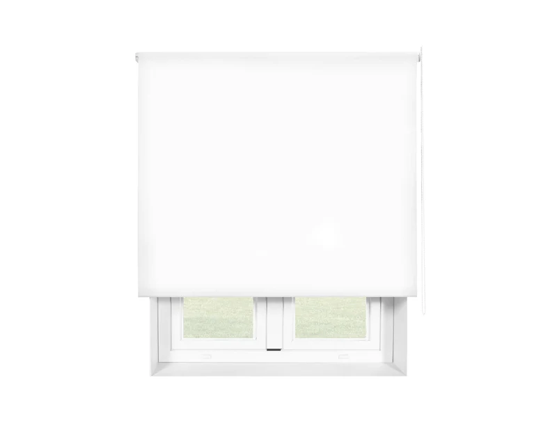 Tenda a Rullo 120X250 BIANCO in Poliestere opaco