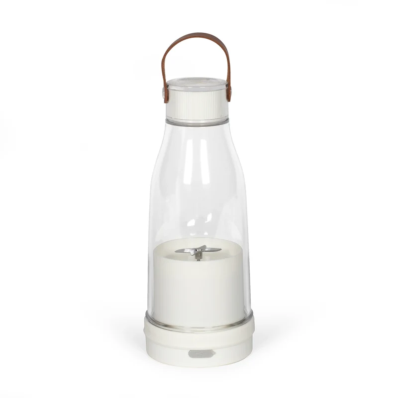 Delta Portable Blender White– Frullatore Portatile Ricaricabile USB con Bottiglia To-Go