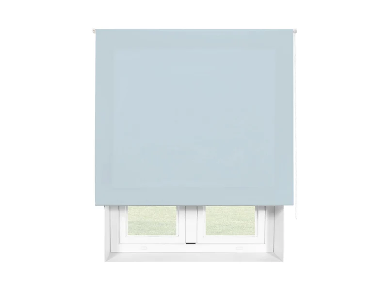 Tenda a Rullo 160X175 AZZURRO Poliestere opaco