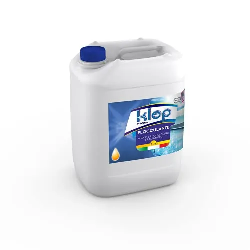 KLEP - FLOCCULANTE LIQUIDO SCHIARENTE PER PISCINA E SPA 5 LT