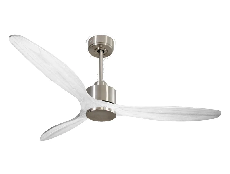Ventilatore da soffitto Reversibile Termostato Wifi Motore CC Tetti inclinati Telecomando Hypersilence Memoria