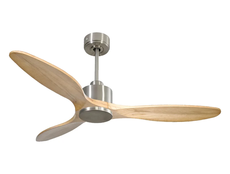 Ventilatore da soffitto Reversibile Termostato Wifi Motore CC Tetti inclinati Telecomando Hypersilence Memoria