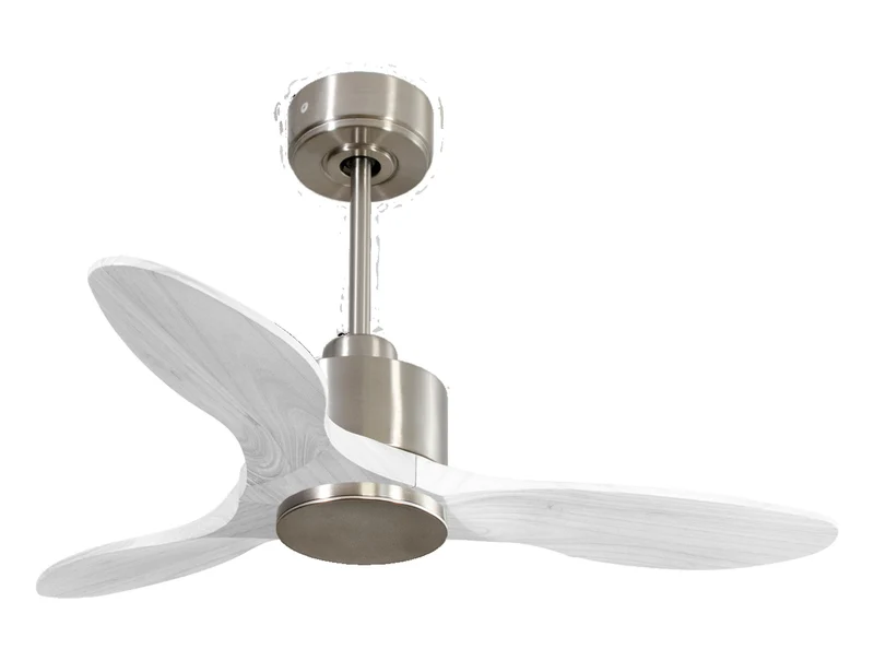 Ventilatore da soffitto Reversibile Termostato Wifi Motore CC Tetti inclinati Telecomando Hypersilence Memoria