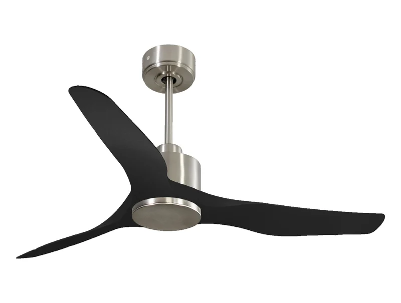 Ventilatore da soffitto Reversibile Termostato Wifi Motore CC Tetti inclinati Telecomando Adattatore 2/3 lame Hypersilence Memoria