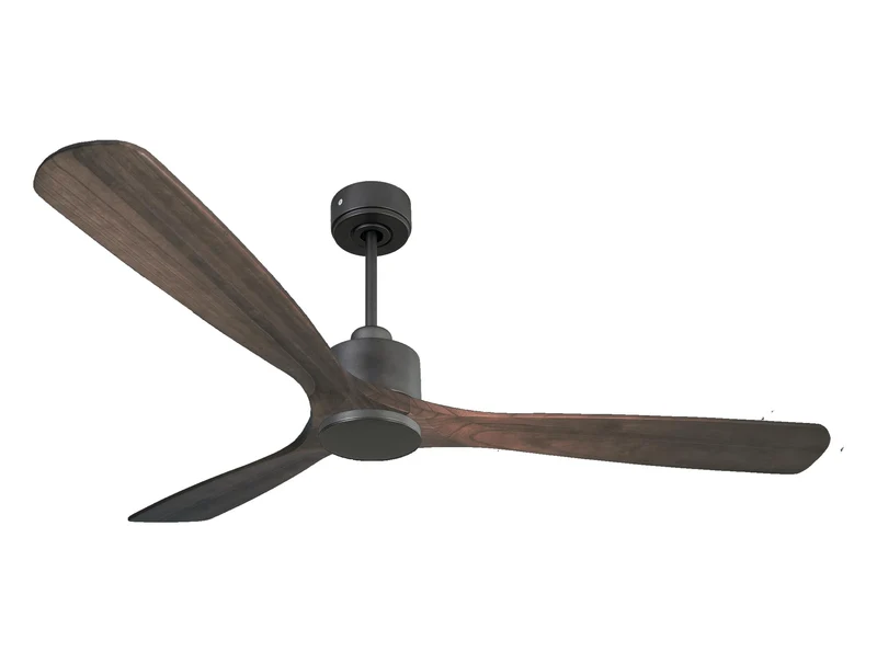 Ventilatore da soffitto Reversibile Termostato Wifi Motore CC Tetti inclinati Telecomando Memoria