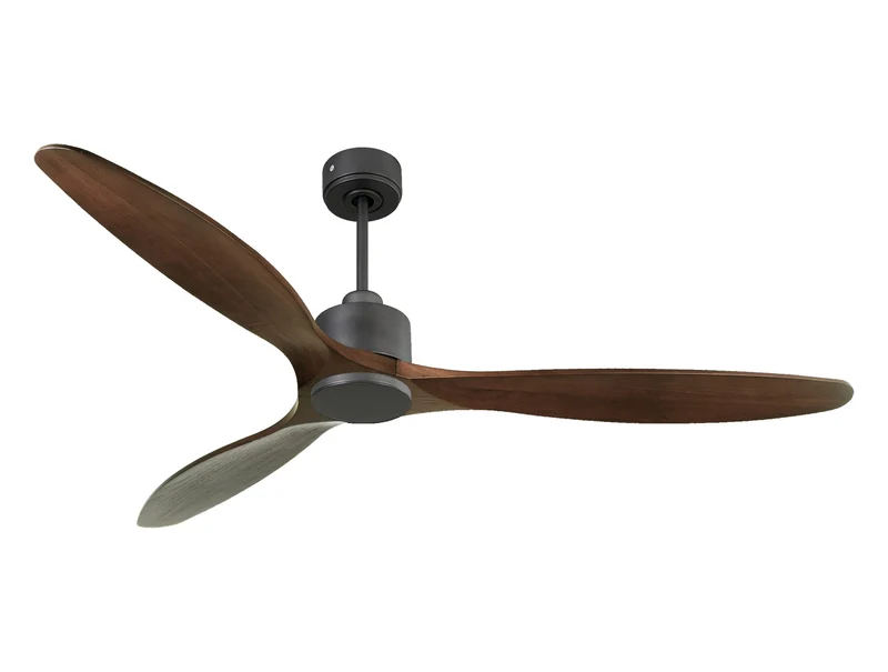 Ventilatore da soffitto Reversibile Termostato Wifi Motore CC Tetti inclinati Telecomando Hypersilence Memoria