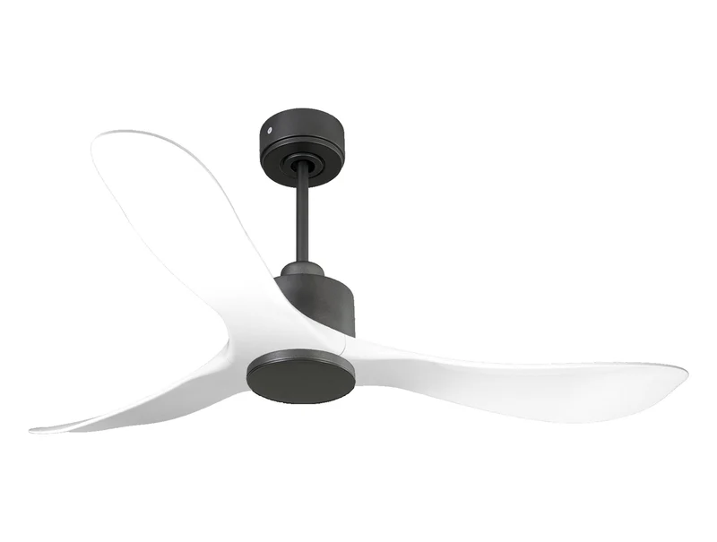 Ventilatore da soffitto Reversibile Termostato Wifi Motore CC Tetti inclinati Telecomando Hypersilence Memoria