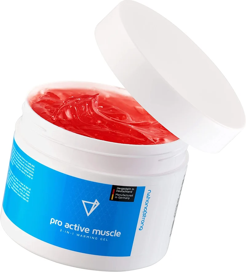 Pro Active Muscle - 225 ml Pomata Antinfiammatoria Forte, Gel Riscaldante Effetto Antidolorifico con Principi Attivi Naturali - per Dolori Articolari e Muscolari