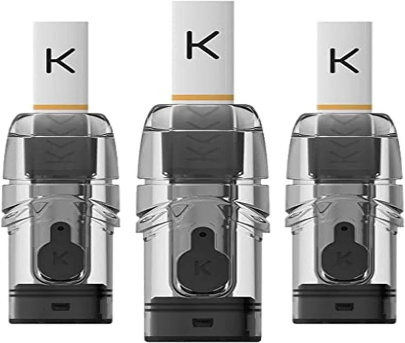 KIWI Ricambio Pod per Sigaretta elettronica Ufficiale Kiwi, Trasparente (Clear White), no E-liquid no Nicotina