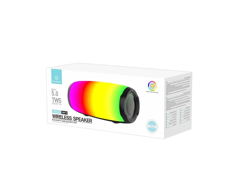 Altoparlante wireless portatile Techancy T36 con B