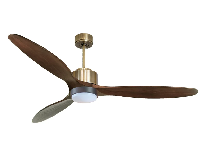 Ventilatore a soffitto ultra silenzioso e a basso consumo DC SabaD166C02LED65927