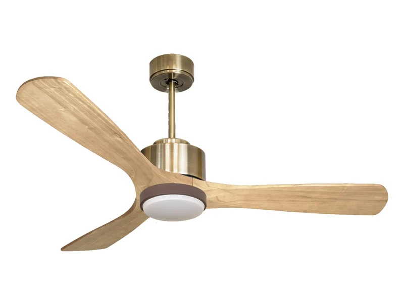 Ventilatore a soffitto ultra silenzioso e a basso consumo DC ParosD132C02LED65960