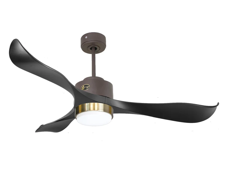 Ventilatore a soffitto ultra silenzioso e a basso consumo DC UtilaD132C02LED65420