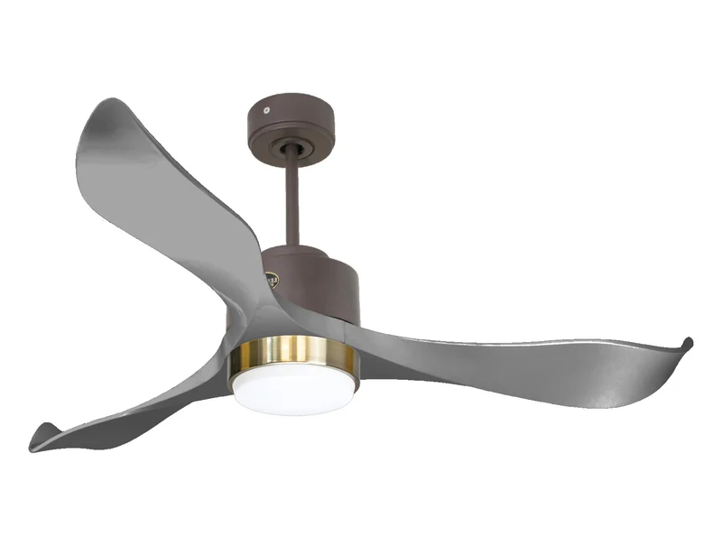 Ventilatore a soffitto ultra silenzioso e a basso consumo DC TrawanganD132C02LED65435