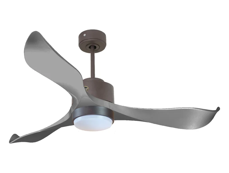 Ventilatore a soffitto ultra silenzioso e a basso consumo DC TrawanganD132C02LED65436
