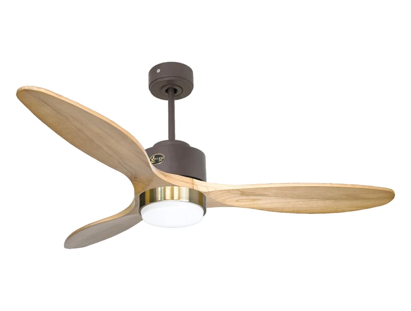 Ventilatore a soffitto ultra silenzioso e a basso consumo DC SalamisD132C02LED65521