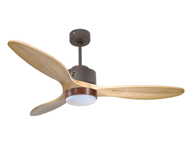 Ventilatore a soffitto ultra silenzioso e a basso consumo DC SalamisD132C02LED65522