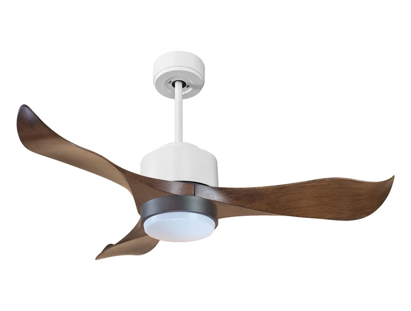 Ventilatore a soffitto ultra silenzioso e a basso consumo DC WakatobiD106C02LED66115