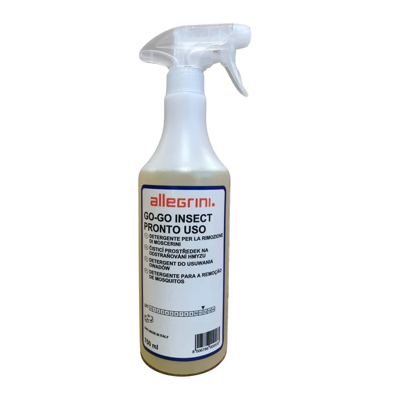 Allegrini Go-Go Insect Pronto Uso Detergente Rimuovi Insetti per Auto 750 ml
