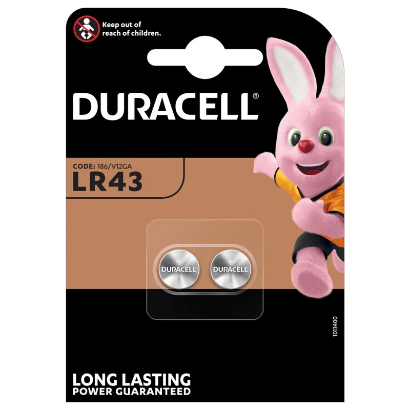 DURACELL LR43 blister da 2