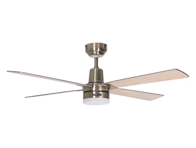 Ventilatore da soffitto ø122 cm con LED e Wifi Reversibile Hypersilence