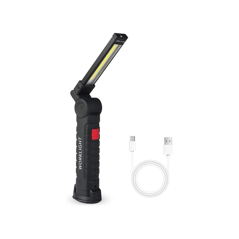 Set 2 Lampade Da Lavoro Multifunzione Usb