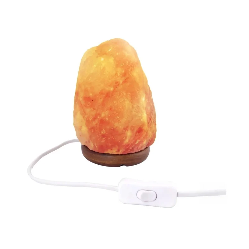 Lampada di Sale dell’Himalaya – 1,5/2 kg, Effetto Rilassante