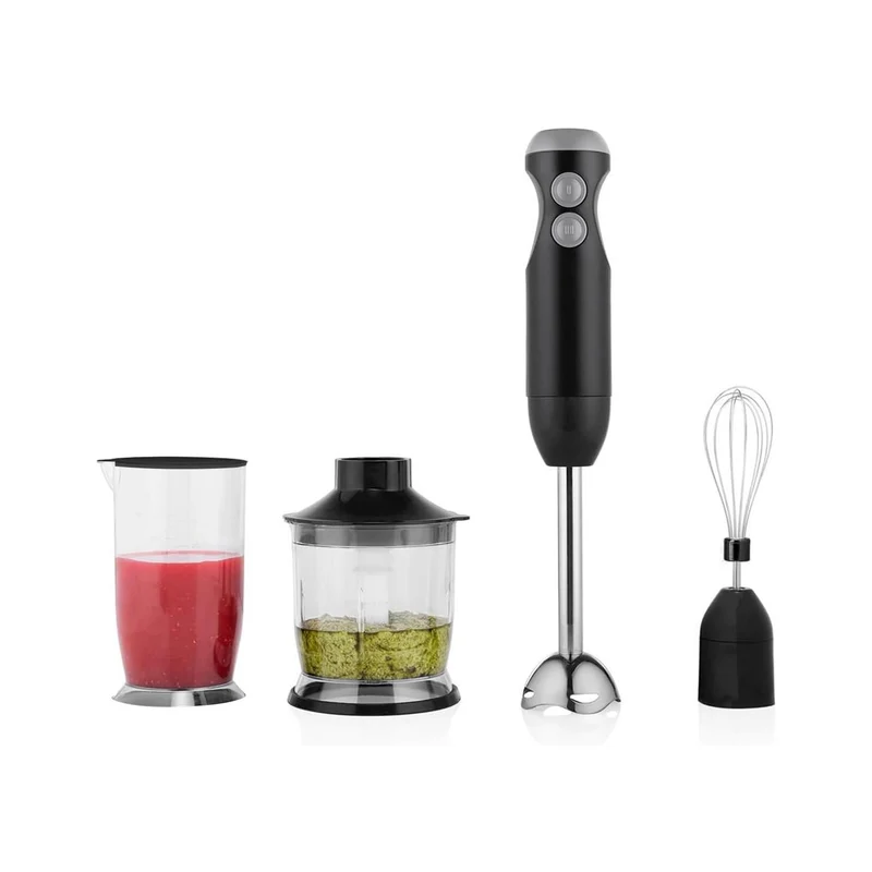Frullatore 4 In 1 per Cucina con Accessori per Tritare, Montare e Miscelare