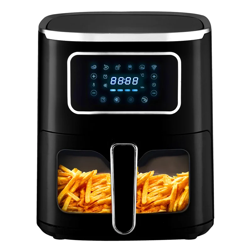 Friggitrice ad Aria 7,5L 1600W con Pannello LED e 6 Programmi Automatici