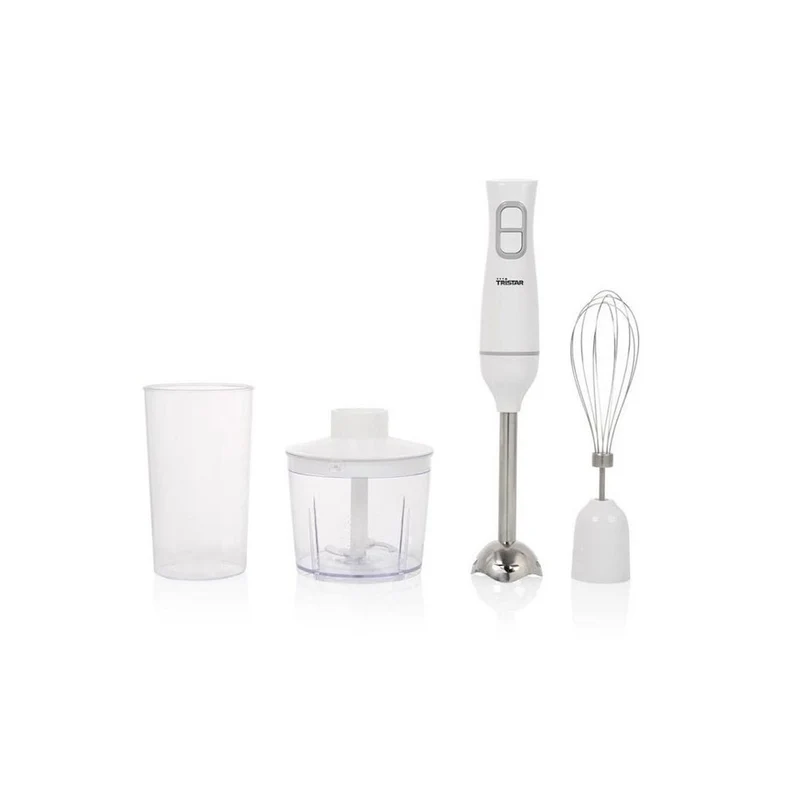 Frullatore Ad Immersione In Acciaio Inox 2 Velocità 350w Bianco