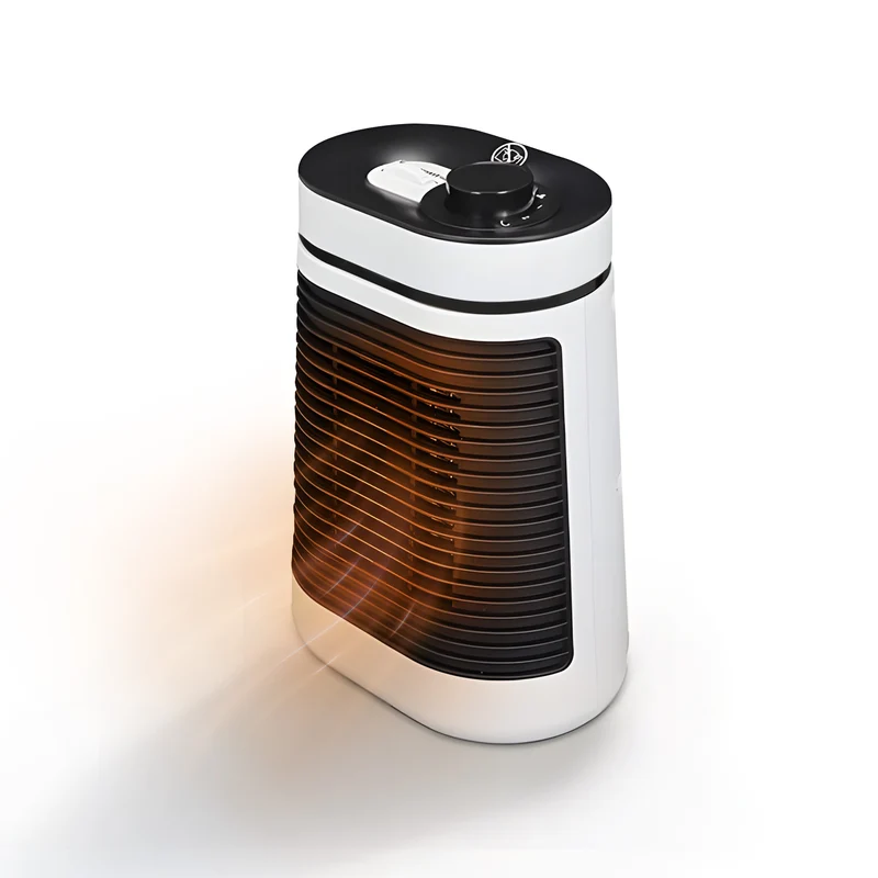 Stufa Elettrica Termoventilatore 1500W con Termostato e 2 Livelli di Potenza