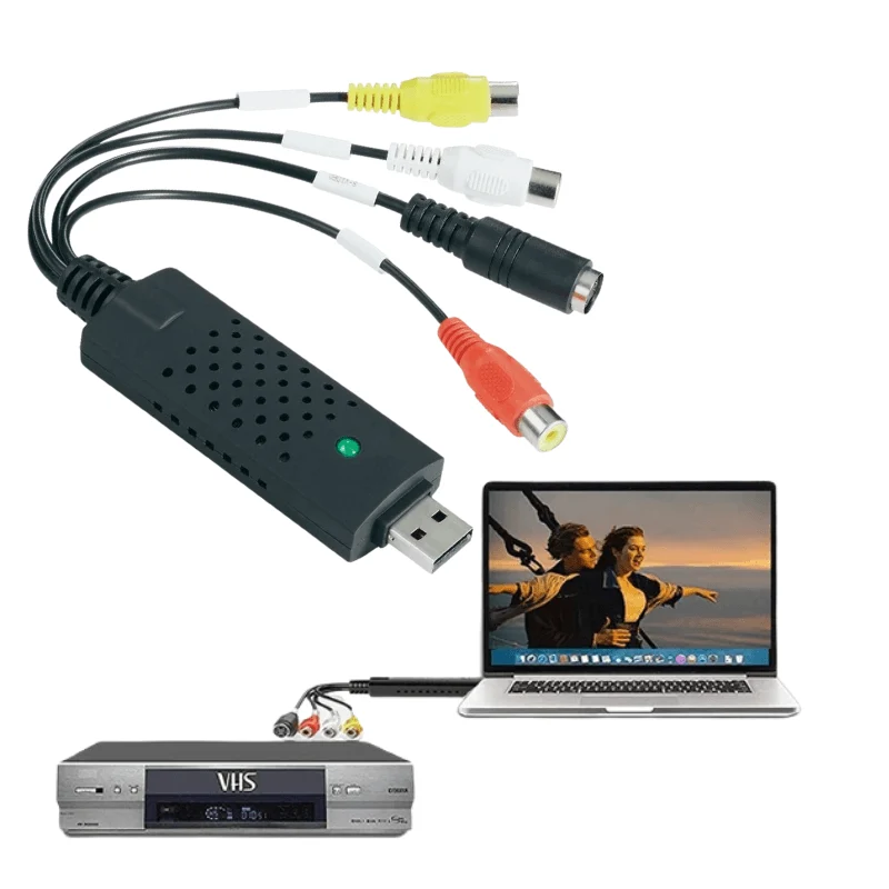 Portable Advanced VHS to Digital USB Converter
